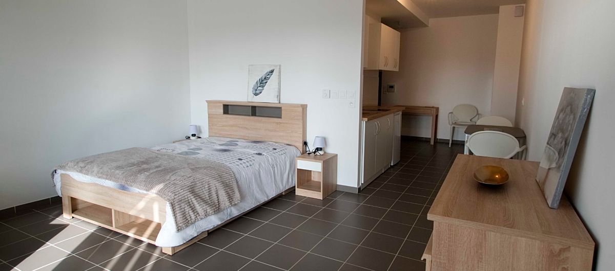 Appartement T1 (exemple d'agencement)